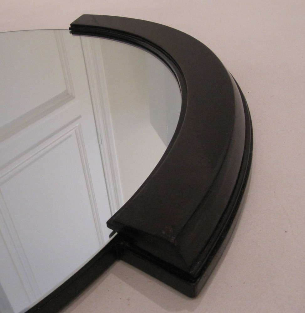 French round Art Deco Mirror