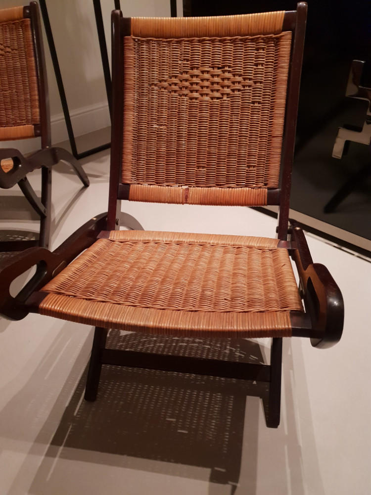 Gio Ponti Pair Folding Chairs