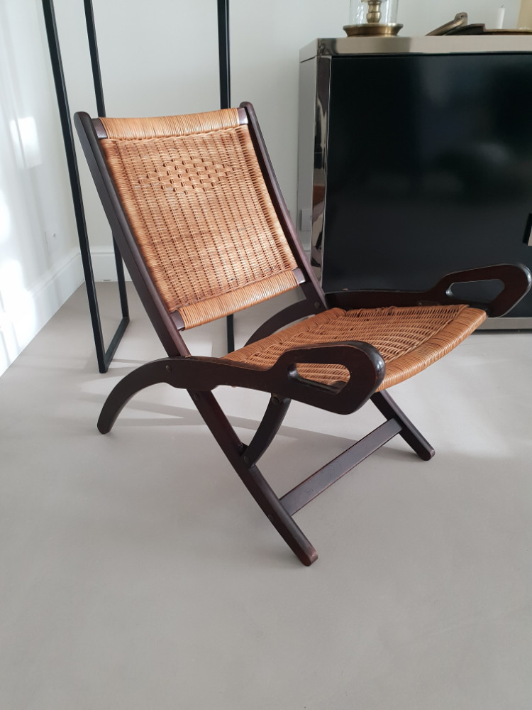 Gio Ponti Pair Folding Chairs